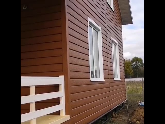 Видео — Обзор нашего каркасного дома