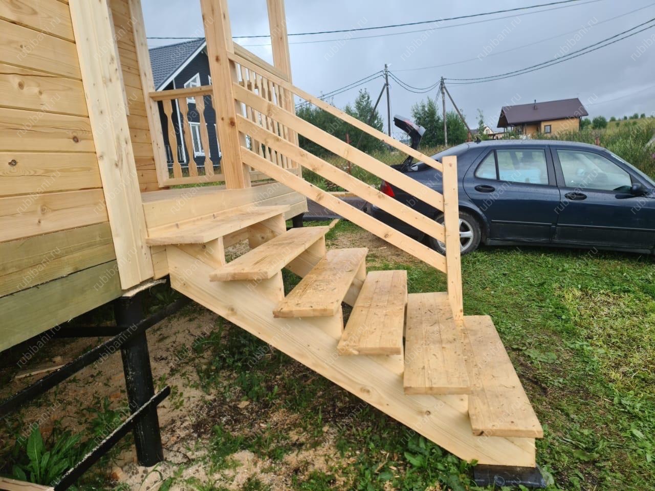 Баня из бруса 6 на 6 с верандой купить недорого — фото 7 Баня из бруса 6 на 6 с верандой купить недорого — фото 7