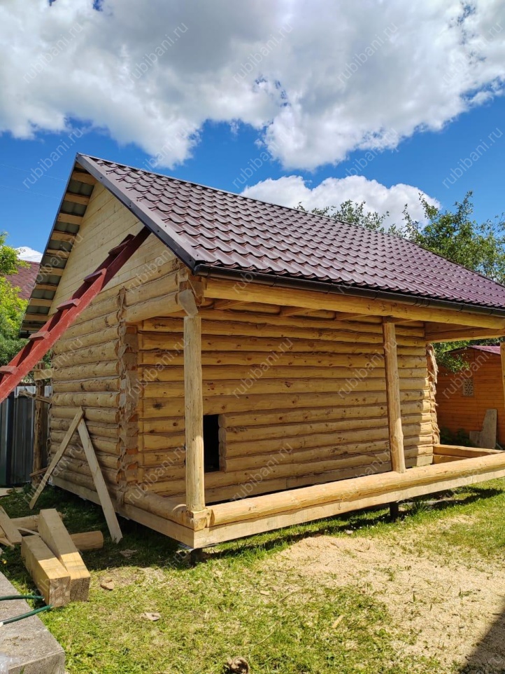 Купить баню с верандой — фото 1 Купить баню с верандой — фото 1