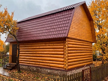 Дом-баня 6×6 м, 36 м²
