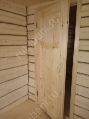 Баня с выносом под веранду 20 м²