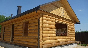 Дом 6×9 м в лапу, 54 м²