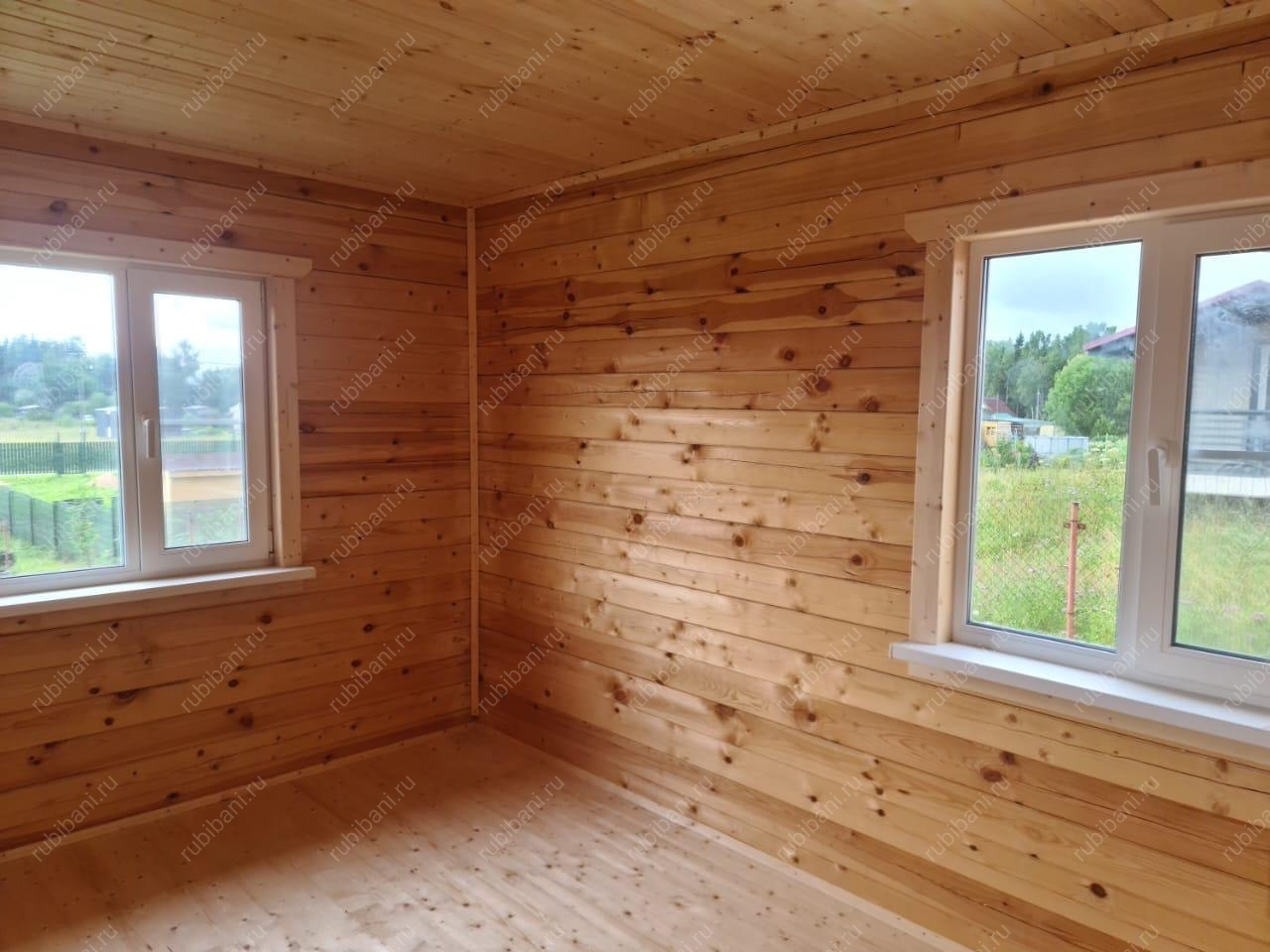 Баня из бруса 6 на 6 с верандой купить недорого — фото 20 Баня из бруса 6 на 6 с верандой купить недорого — фото 20