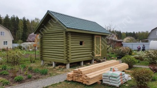 Баня 3×4 м, 12 м²