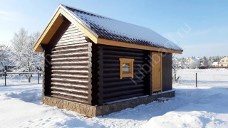 Баня 3×4 м, 12 м²