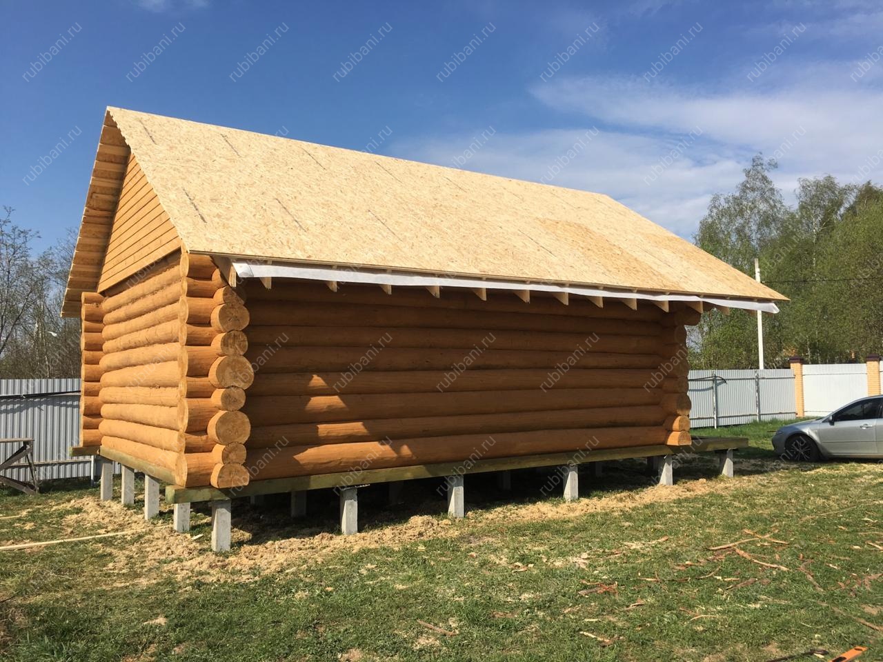 Баня 6 на 5, сруб в чашу — фото 12 Баня 6 на 5, сруб в чашу — фото 12