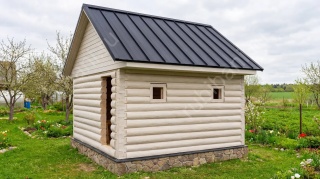 Баня 3×4 м, 12 м²