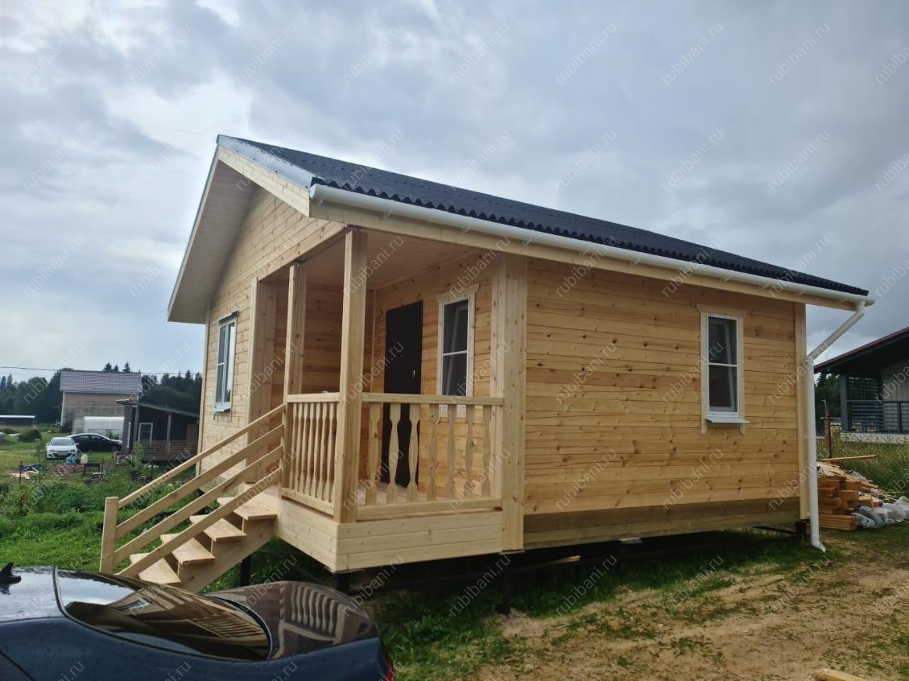 Баня из бруса 6 на 6 с верандой купить недорого — фото 10 Баня из бруса 6 на 6 с верандой купить недорого — фото 10