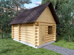 Баня 3×5 м, 15 м²