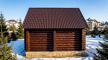 Баня 3×6 м, 18 м²