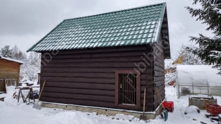 Баня 5 на 6 с комнатой отдыха 30 м²