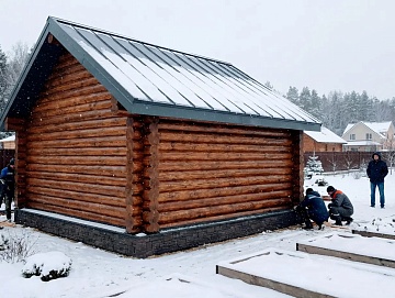 Баня 4×5 м, 20 м²