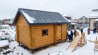 Баня 3×4 м, 12 м²