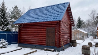 Баня 3×4 м, 12 м²