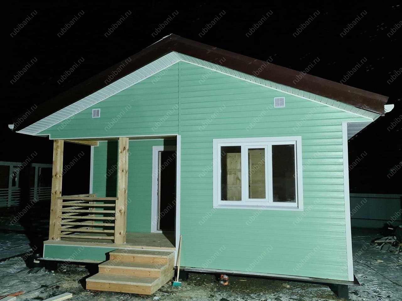 Баня из бруса 6х8 Проект Б-81 — фото 9 Баня из бруса 6х8 Проект Б-81 — фото 9