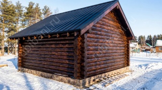 Баня 4×5 м, 20 м²