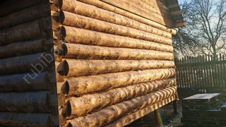 Баня 6×6 с террасой, 48 м²