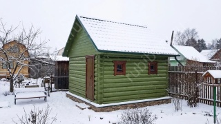 Баня 3×4 м, 12 м²