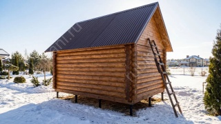 Баня 3×4 м, 12 м²