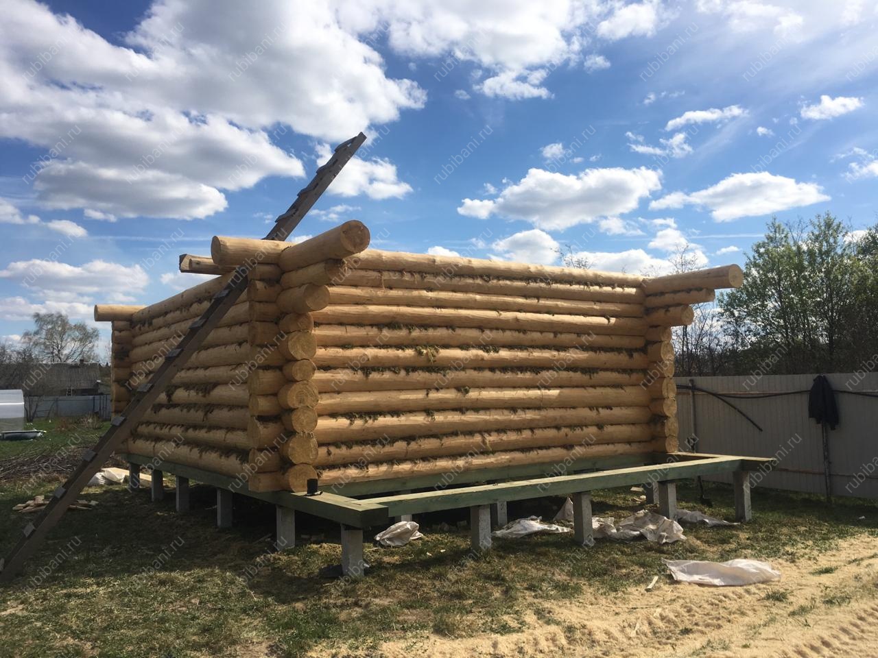 Баня 6 на 5, сруб в чашу — фото 8 Баня 6 на 5, сруб в чашу — фото 8