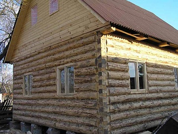 Дом 6×6 м в лапу, 36 м² Дом 6×6 м в лапу, 36 м²