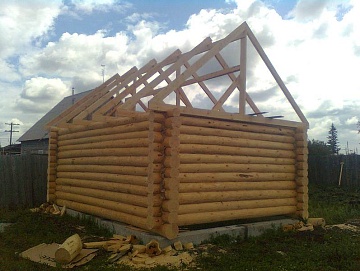 Дом 4×5 м в лапу Дом 4×5 м в лапу