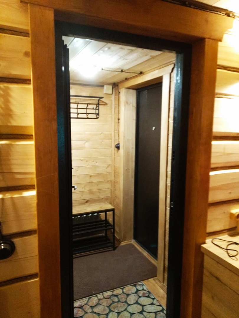 Баня 6×3 с террасой, 30 м² — Фото Баня 6×3 с террасой, 30 м² — Фото