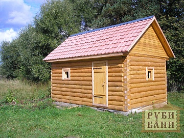 Баня 3×5 м, 15 м² Баня 3×5 м, 15 м²