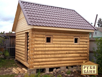 Баня 3×4 м, 12 м² Баня 3×4 м, 12 м²
