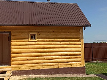 Баня 3×6 м, 18 м² Баня 3×6 м, 18 м²