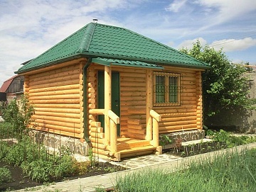 Дом 6×6 м в чашу Дом 6×6 м в чашу